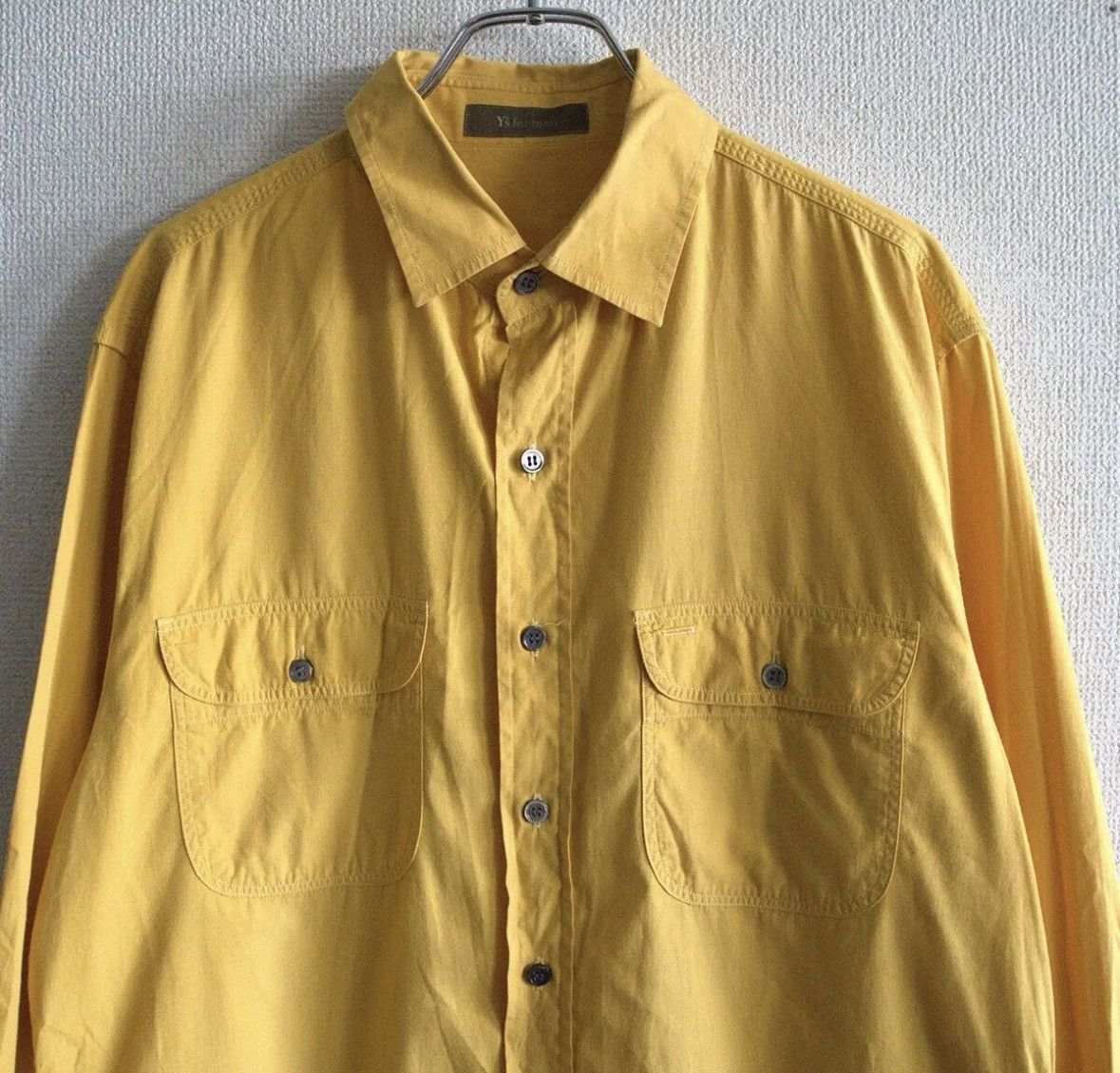 Yohji Yamamoto Yamamoto 1990s Oversized Long-Sleeve Shirt Size US M / EU 48-50 / 2 - 3 Thumbnail