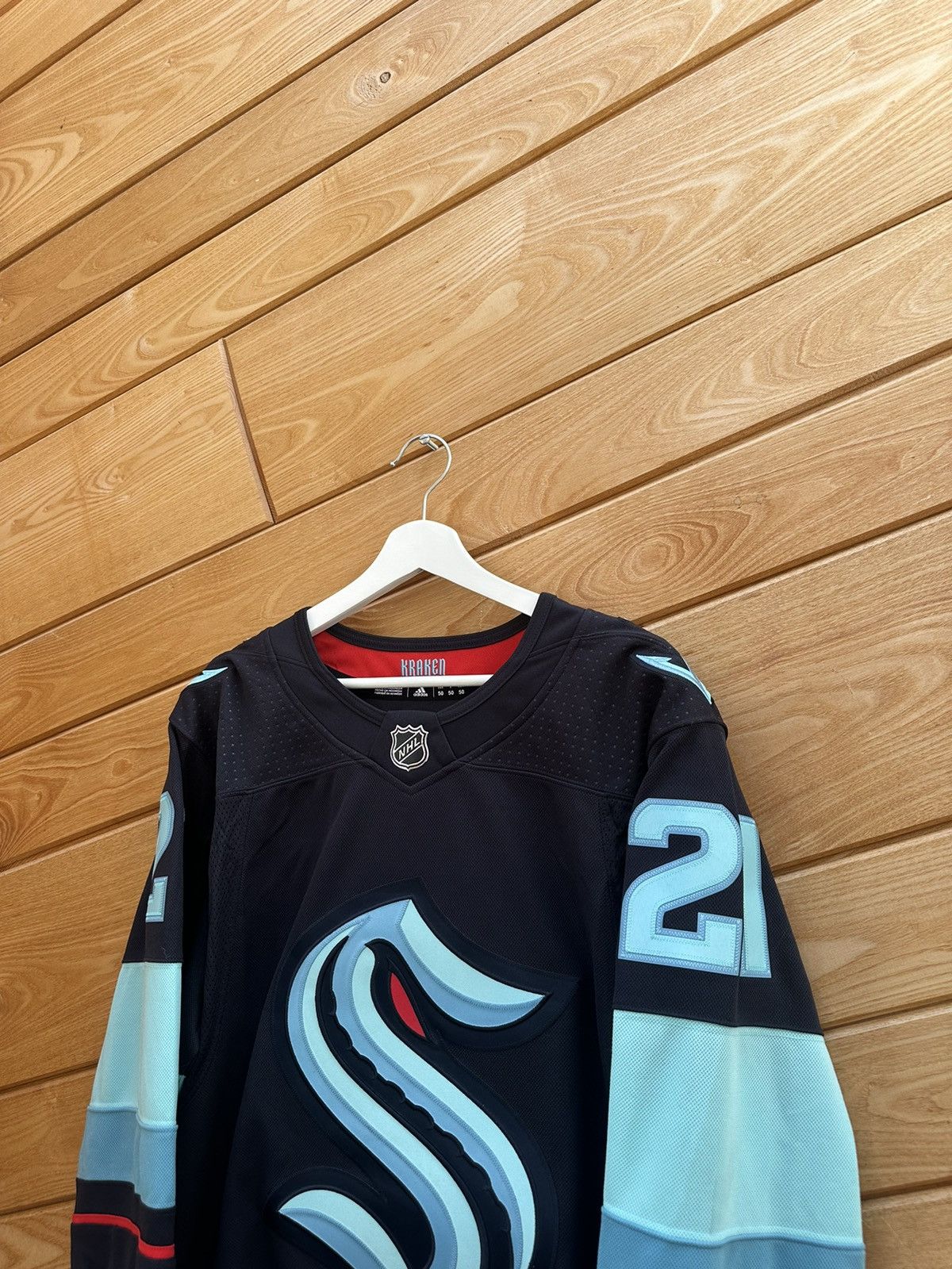 Adidas Home Jersey Kraken Authentic Alexandr WENNBERG 21