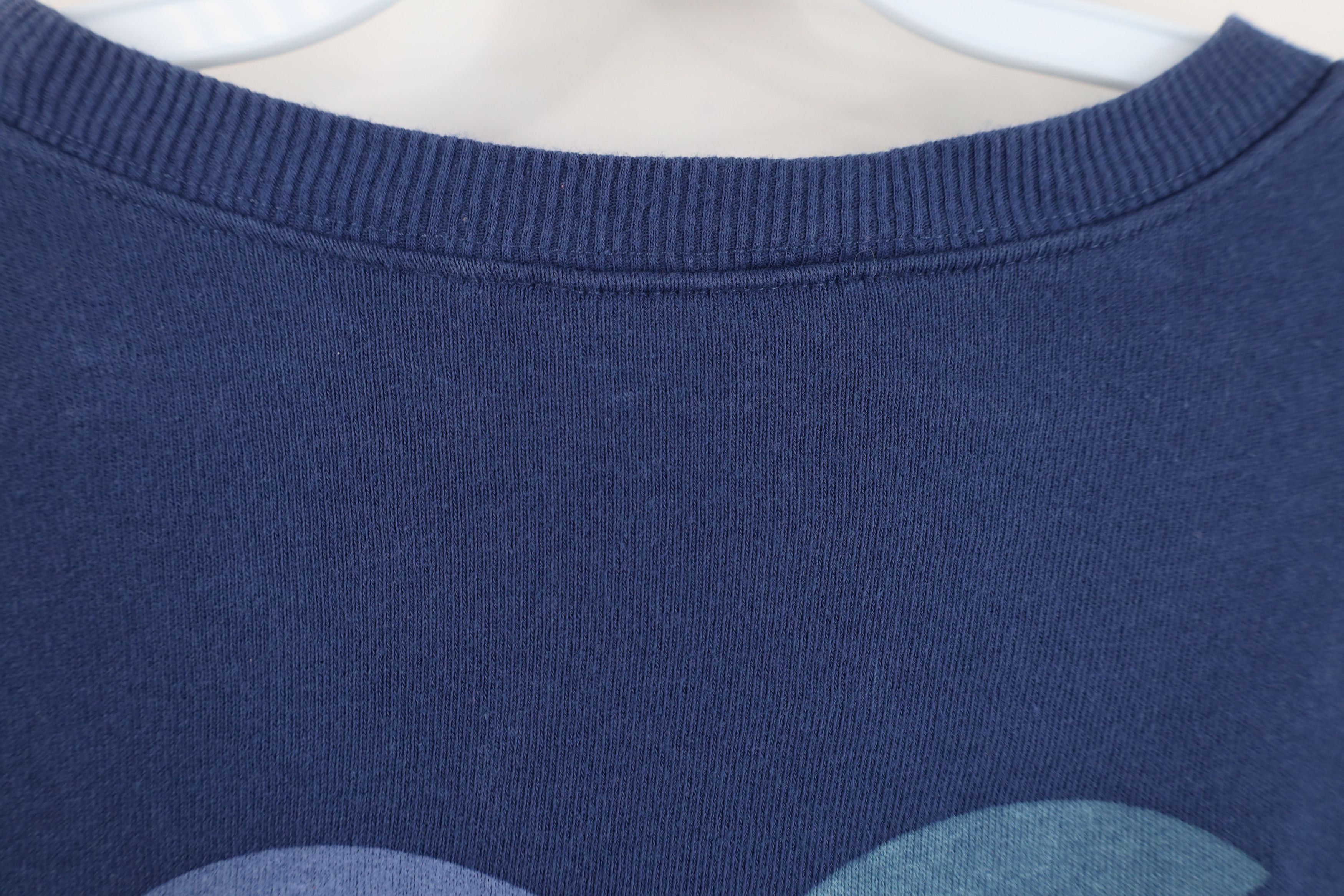 Life is Good Life Is Good Spell Out Heart French Terry Sweatshirt Blue Size S / US 4 / IT 40 - 8 Thumbnail