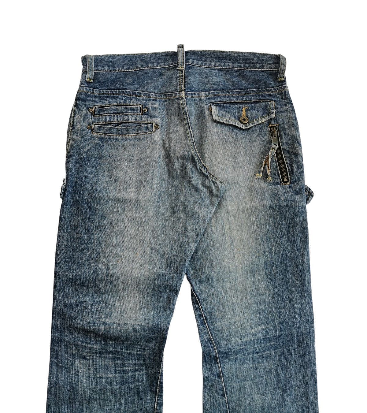 Michel Klein Avantgarde Michel Klein Homme Multipockets, Denim Jeans Size US 32 / EU 48 - 7 Thumbnail