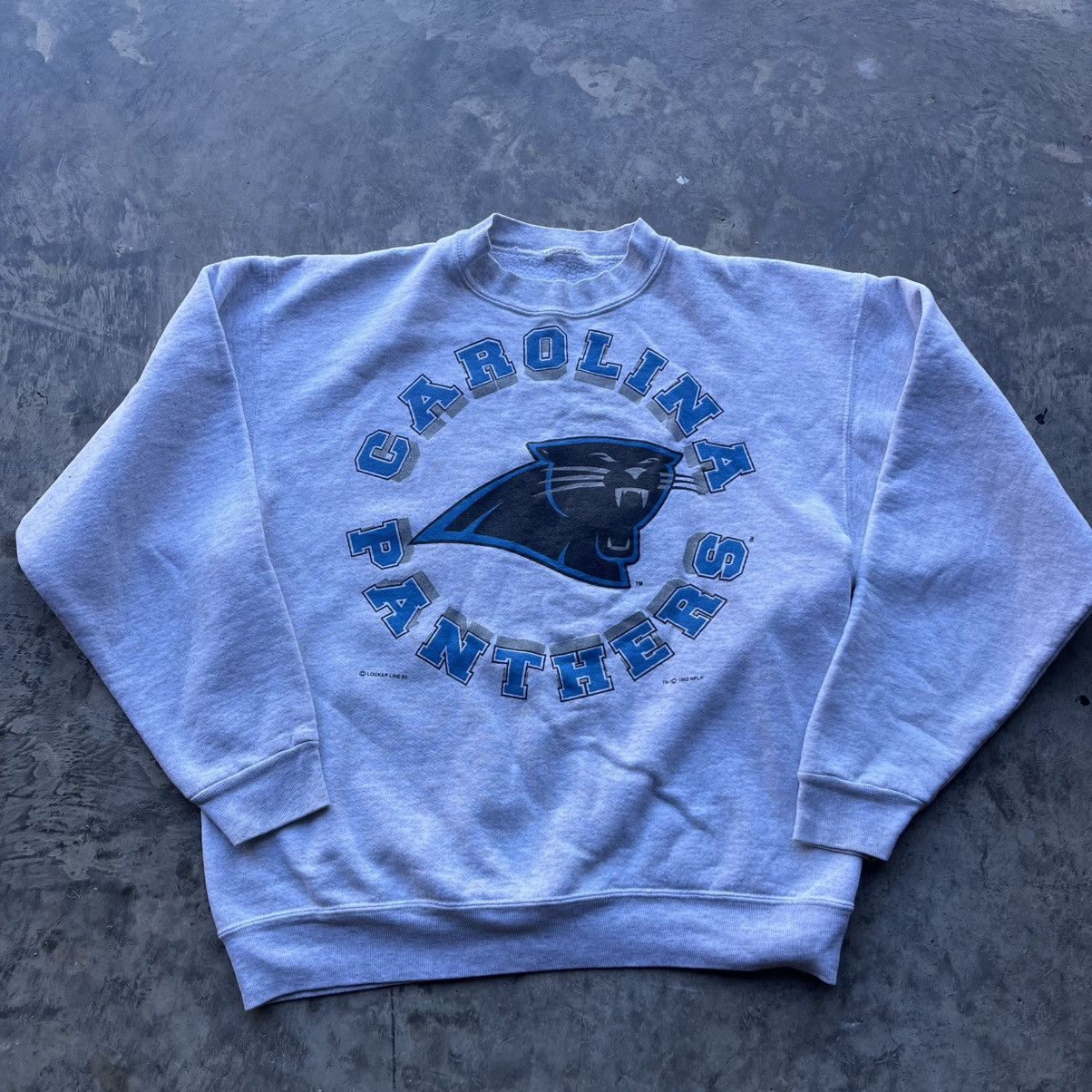 Logo 7 × NFL × Vintage Vintage 1993 panthers gray crew neck rare Large Size US L / EU 52-54 / 3 - 3 Thumbnail