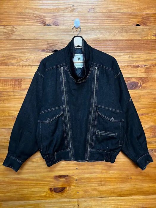 Playboy Vintage 80s Playboy Pilot Bomber Small Baggy Jacket Grailed