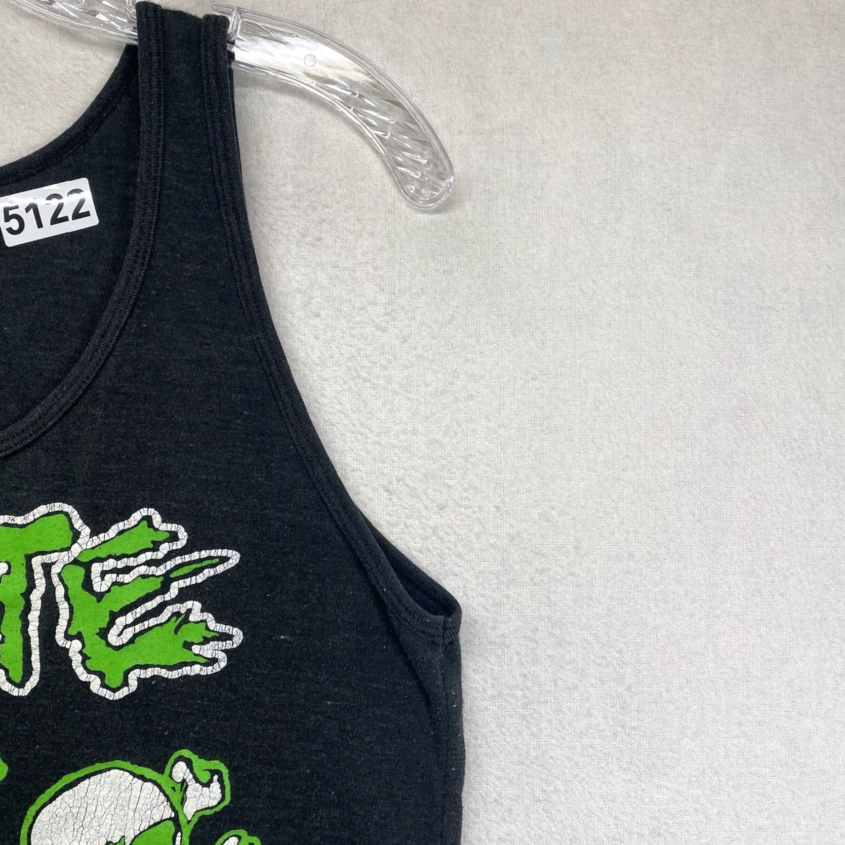 Vintage Homage Skate Or Die Graphic Muscle Shirt Tank Top XS Black 90s Skater Unisex Size US XS / EU 42 / 0 - 6 Thumbnail