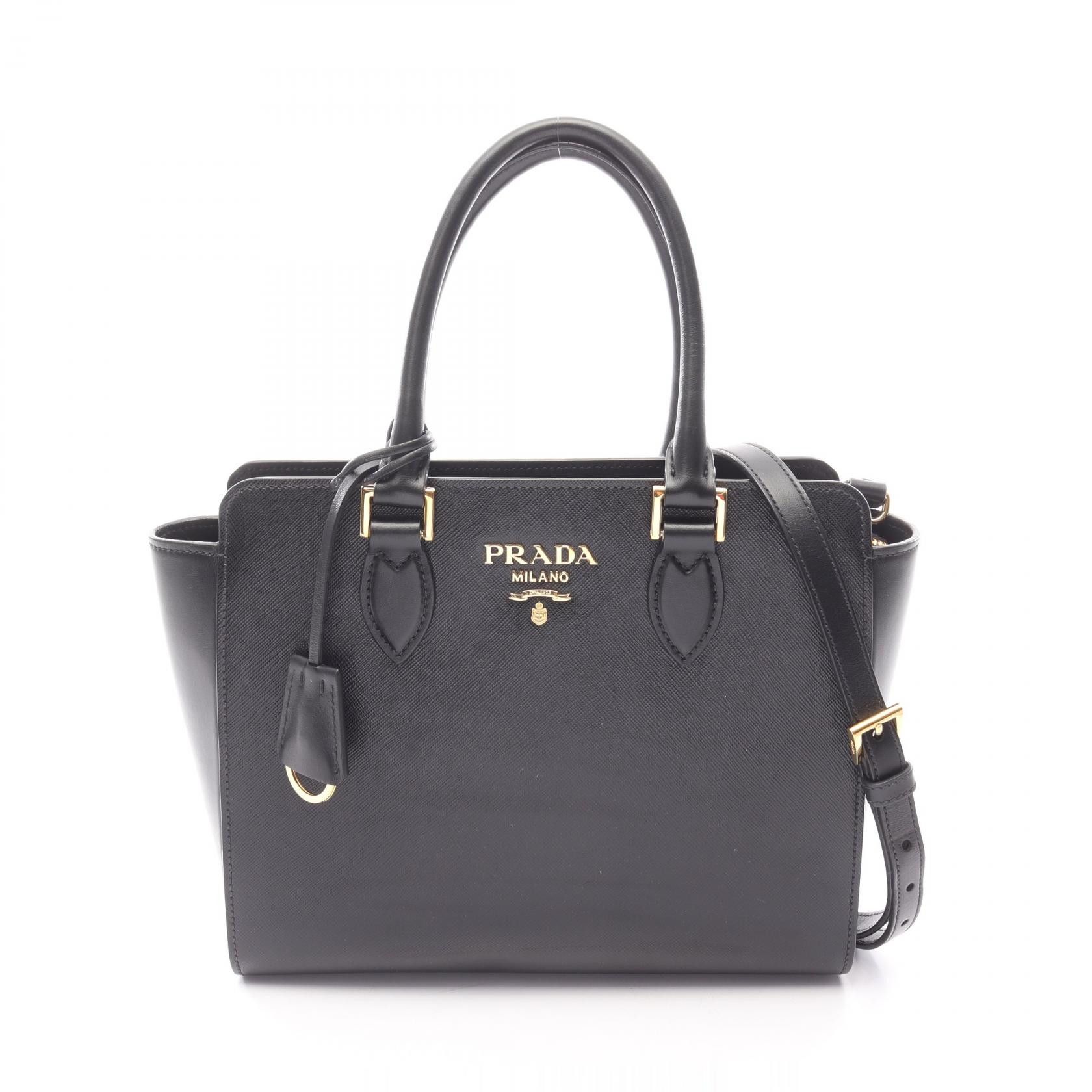 Prada Prada Prada Saffiano Handbag Leather Handbag 1BA113 DUTY FREE for USA Size ONE SIZE - 1 Thumbnail