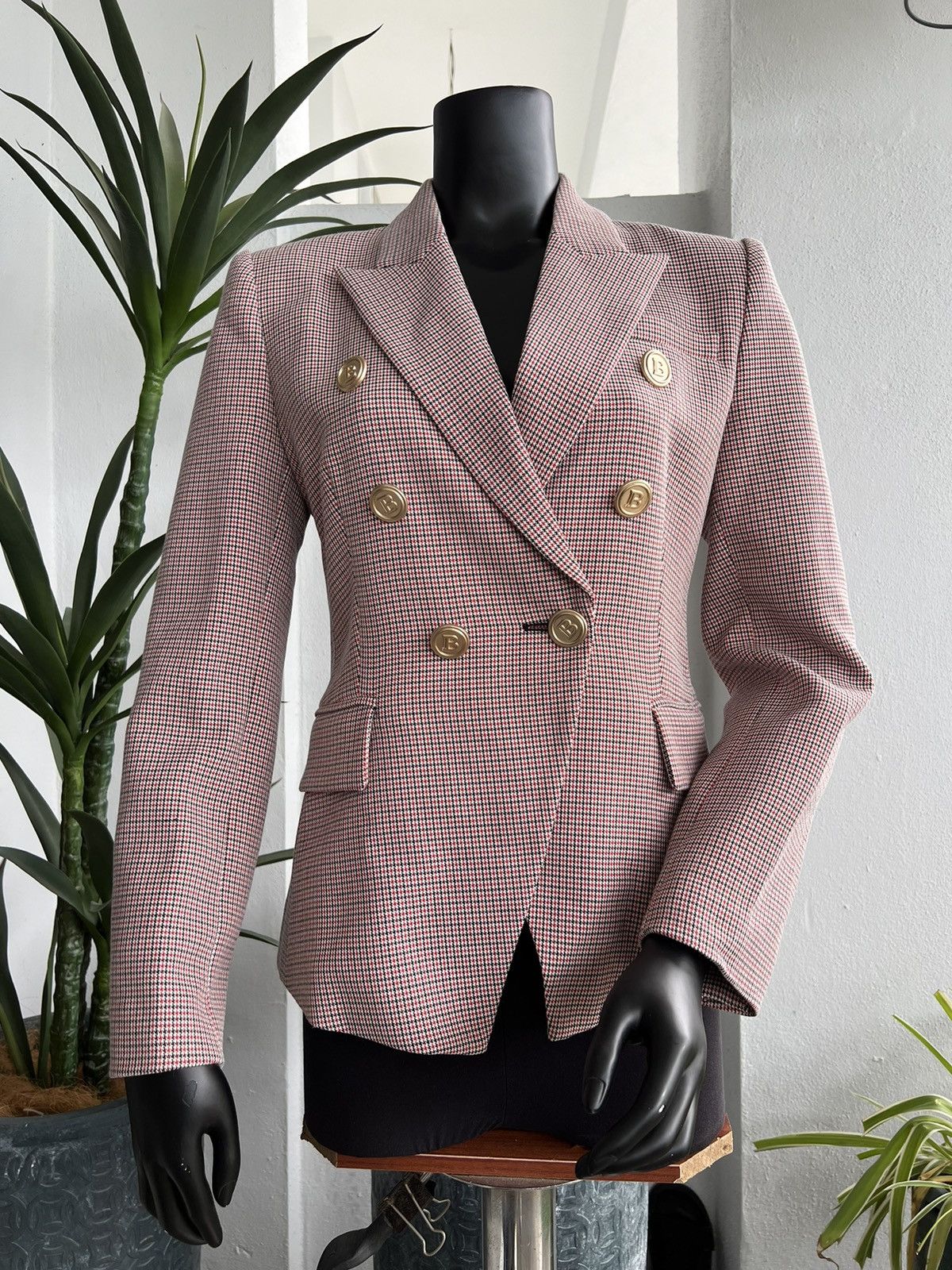 Other Blazer Gold Buttons Double Breasted Fashion Size L / US 10 / IT 46 - 1 Thumbnail