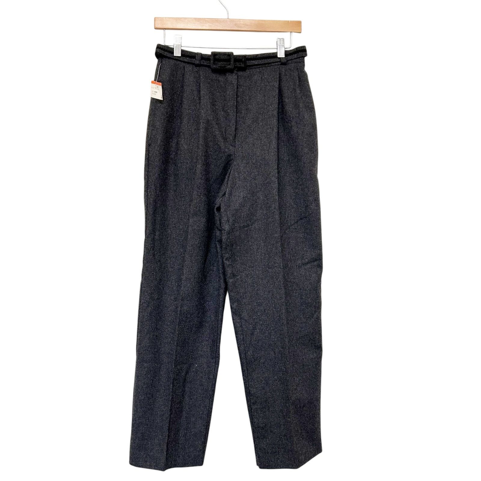 Other Vintage Russ Petites Gray Wool Blend Trousers Sz 26 Size 26" / US 2 / IT 38 - 1 Thumbnail
