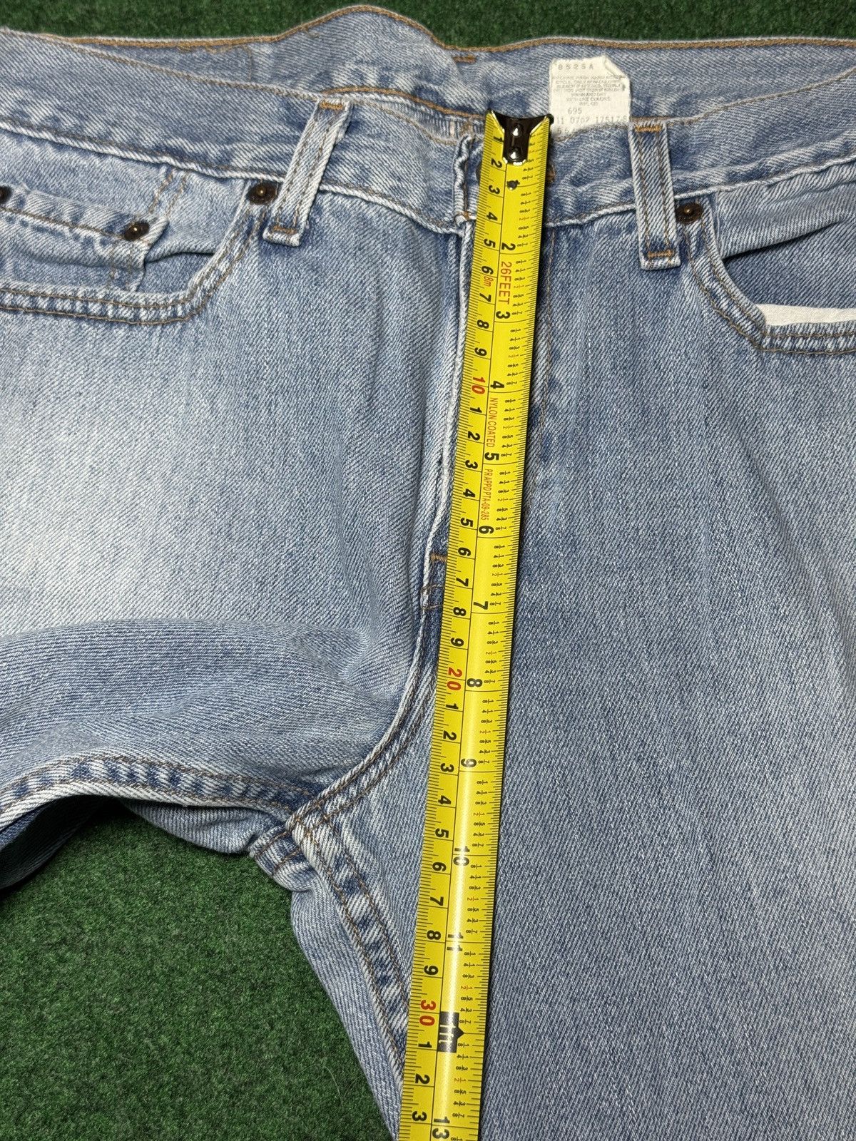 Levi's Vintage Clothing Levis 515 Bootcut Low Rise 10 30x30 Light Wash Y2K Jeans Size 30" / US 8 / IT 44 - 11 Thumbnail