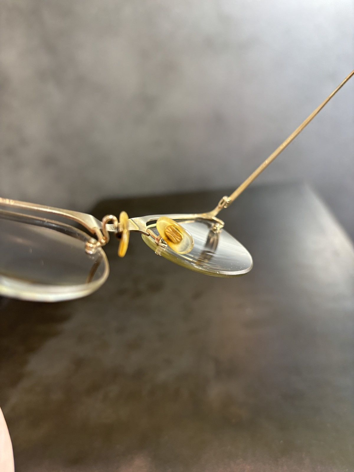 Shuron 1930s Eyeglasses True Vintage Shuron Gold Fill Spectacles Size ONE SIZE - 16 Thumbnail