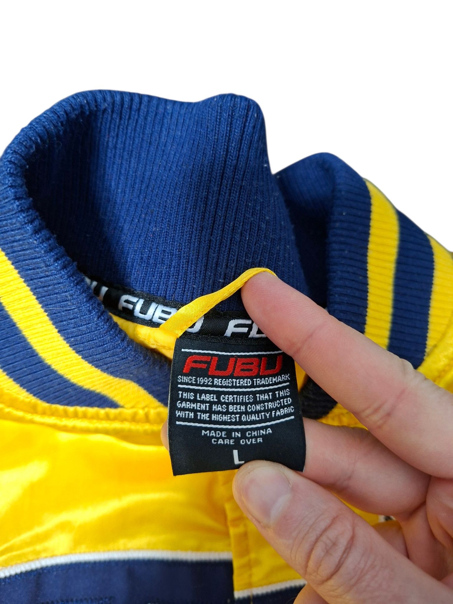Fubu FUBU VINTAGE STREETWEAR SK8 NYLON BOMBER JACKET Size US L / EU 52-54 / 3 - 4 Thumbnail