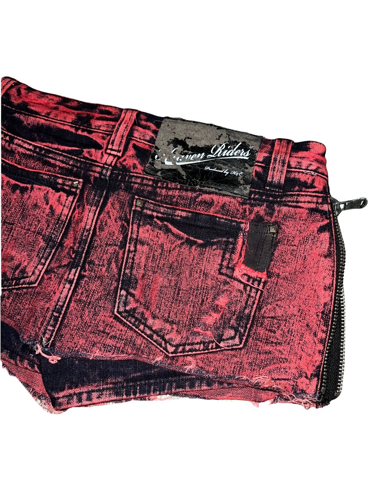 Japanese Brand Heaven and Earth punk red mini skirts 💋🥀 Size 28" / US 6 / IT 42 - 5 Thumbnail