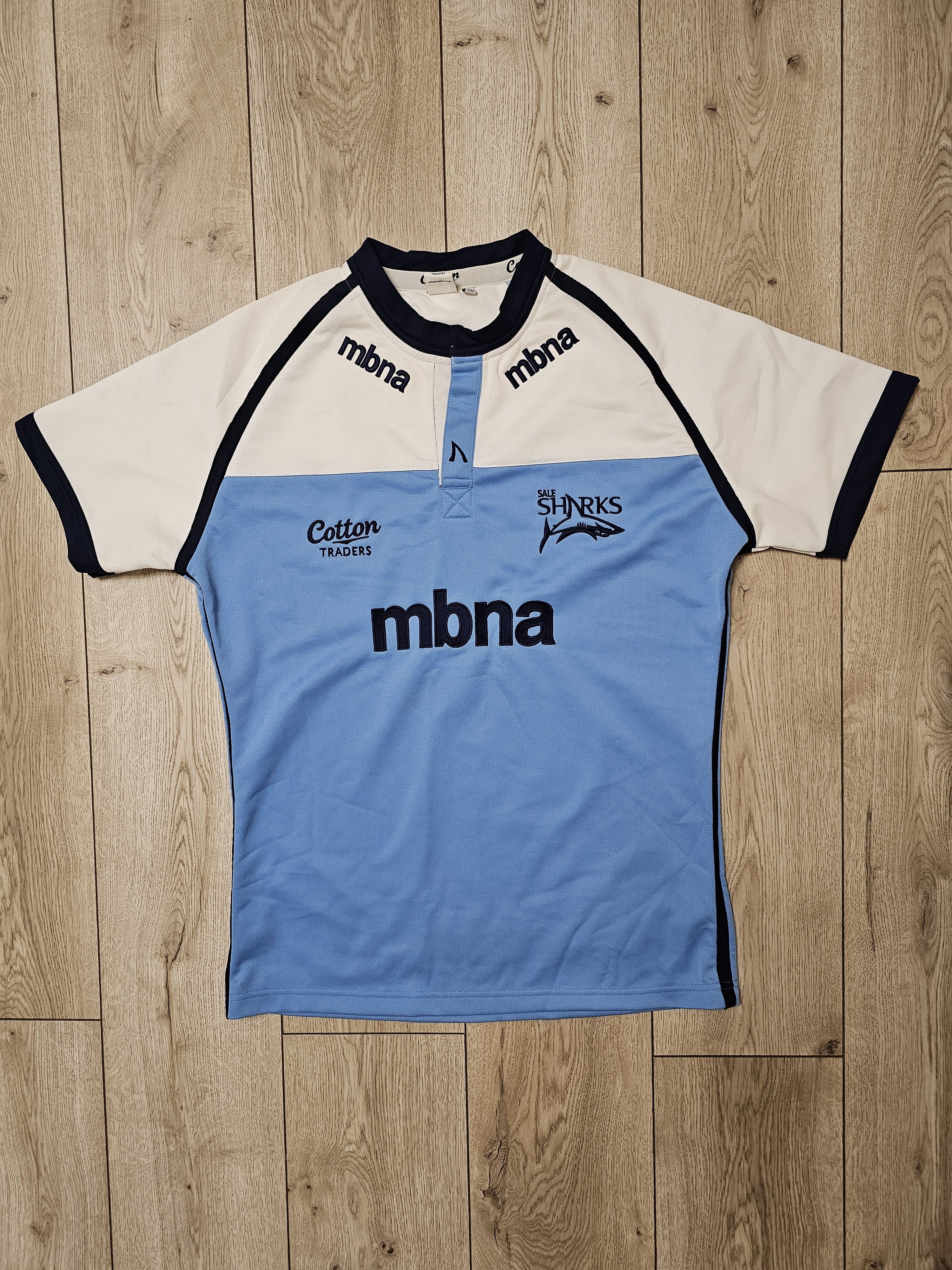 Cotton Traders SALE SHARKS RUGBY JERSEY ENGLAND RUGBY SHIRT RUGBY JERSEY Size US XL / EU 56 / 4 - 1 Thumbnail