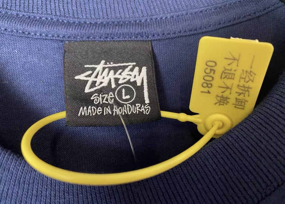 Stussy Stüssy Hong Kong Limited Blue Print Short Sleeve J31 Size US L / EU 52-54 / 3 - 5 Thumbnail