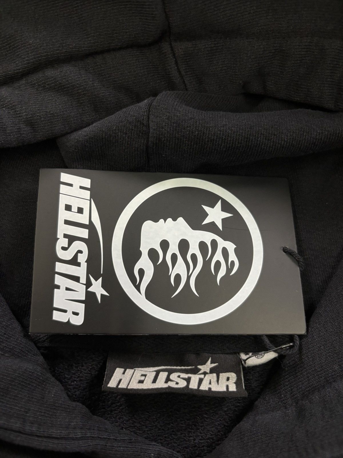 HELLSTAR Hellstar HStar Hoodie, Black Size US XXL / EU 58 / 5 - 11 Thumbnail