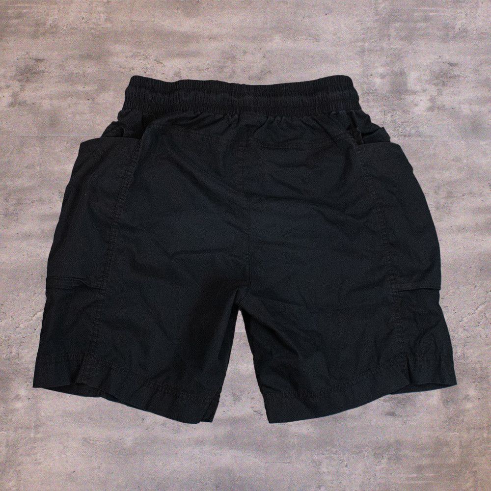 Nike Nike Cargo Y2K Style Black Baggy Above The Knee Black Shorts Size US 30 / EU 46 - 3 Thumbnail