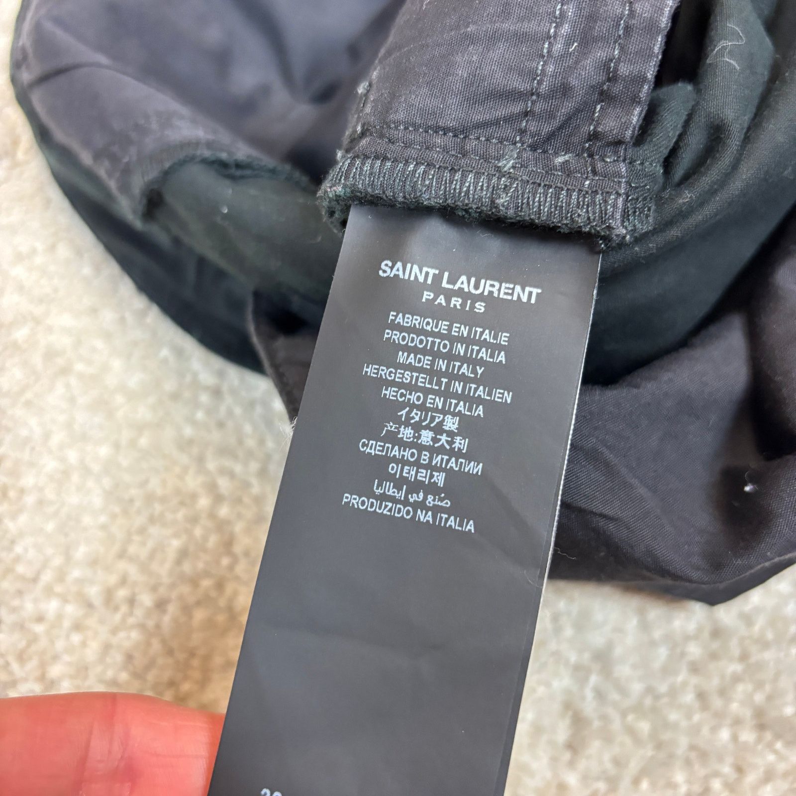 Saint Laurent Paris Saint Laurent Paris YSL 2020 Chino Pants Men's 32x29 Size US 32 / EU 48 - 10 Thumbnail