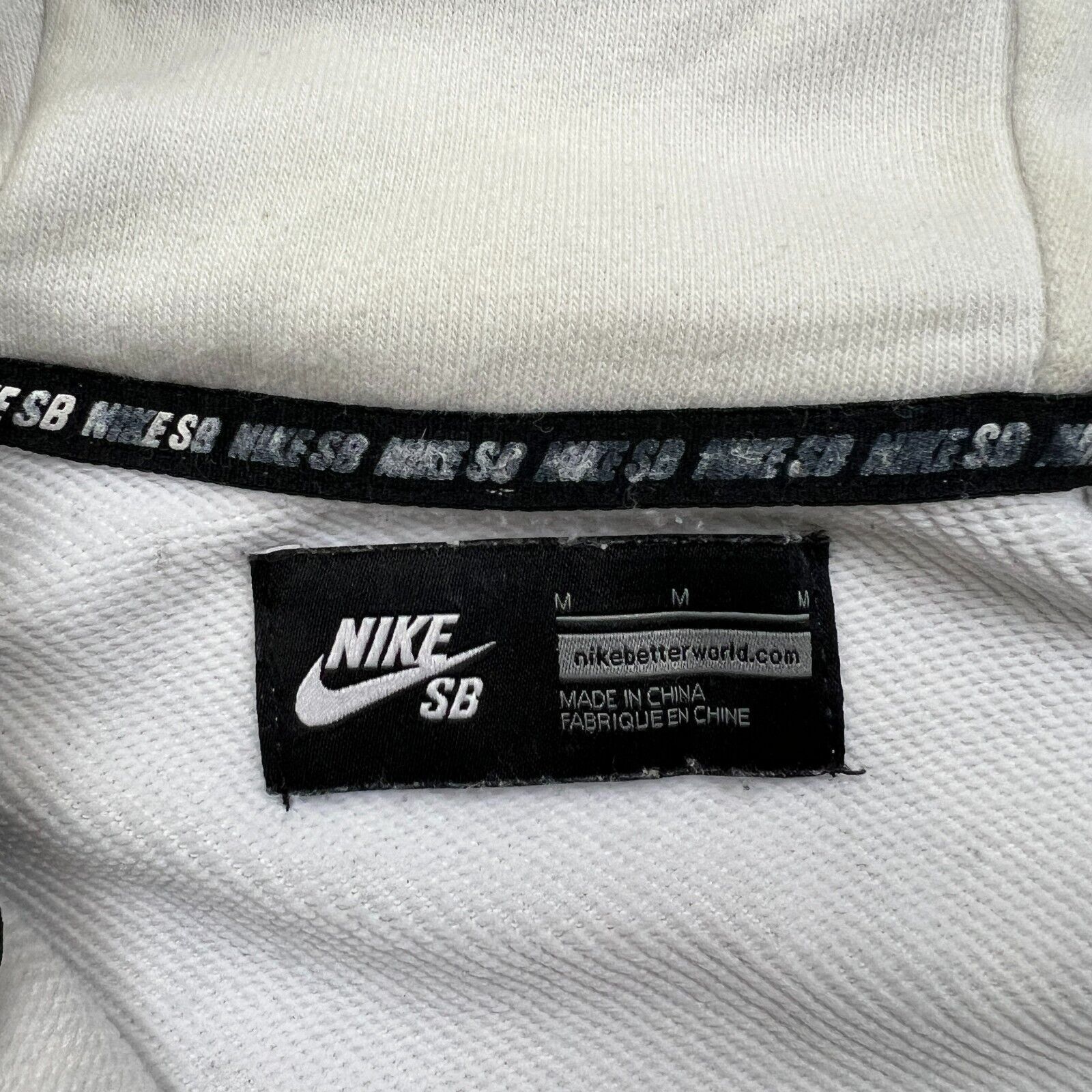 Nike × Vintage Nike SB Hoodie Medium 1/4 Zip Pullover Hooded Sweatshirt Size US M / EU 48-50 / 2 - 6 Thumbnail