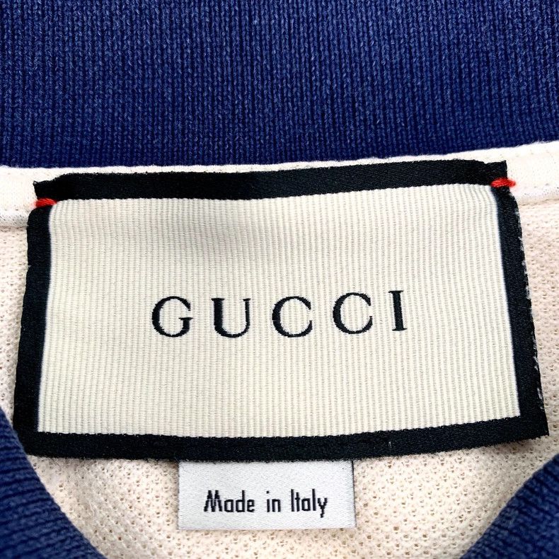 Gucci Gucci Beige double Glogo inlaid reflective strip cotton sho Size US S / EU 44-46 / 1 - 5 Thumbnail