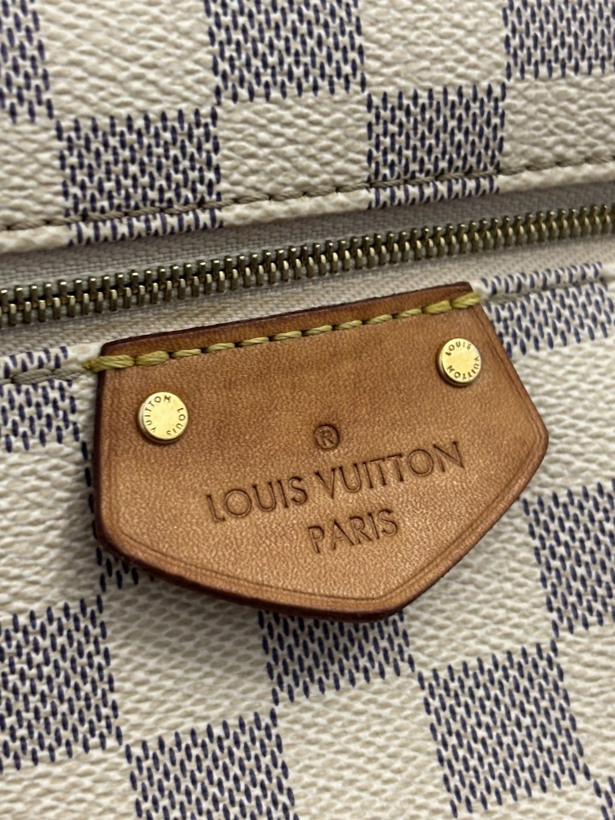 Louis Vuitton Louis Vuitton Damier Azur leather bag Size ONE SIZE - 7 Thumbnail