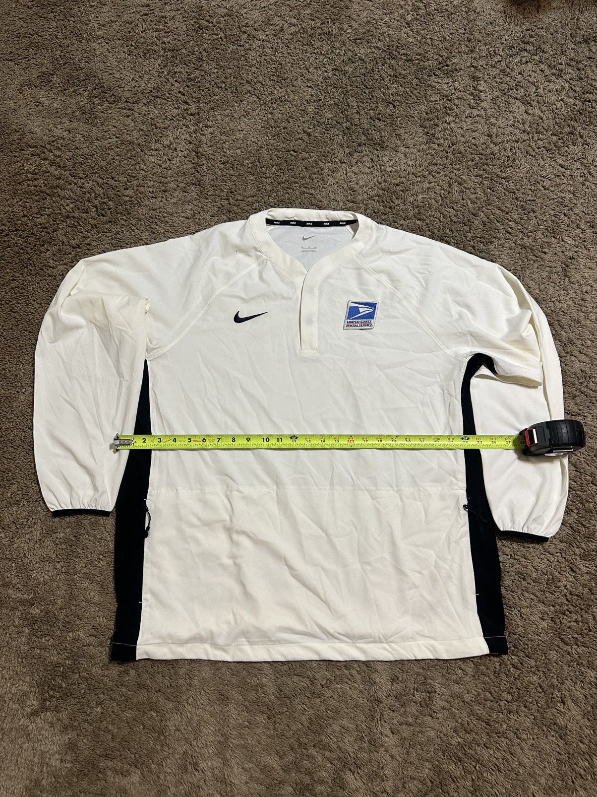 Nike Vintage Nike USPS windbreaker pullover shirt 00s size xl Size US XL / EU 56 / 4 - 5 Thumbnail