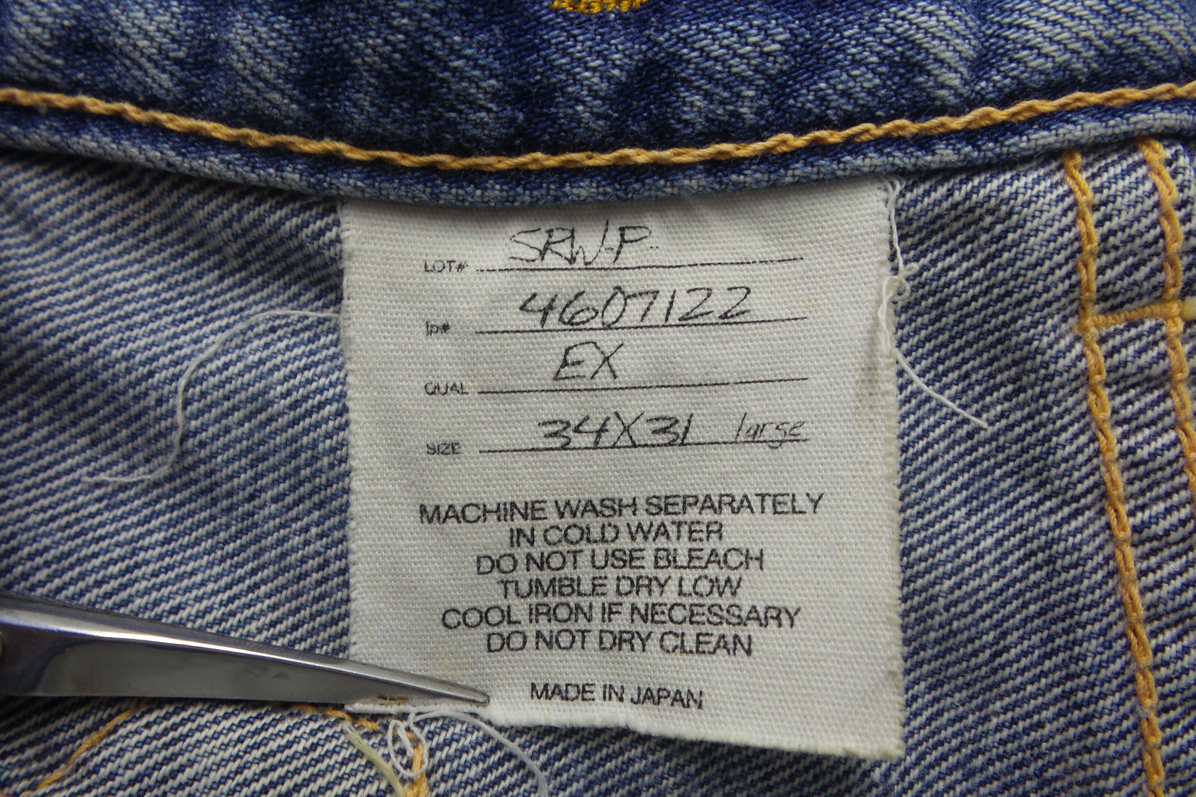 FDMTL × Japanese Brand DSTRSSD Scanner Fundamental Prdct Stonewashed Jeans W33xL37 Size US 34 / EU 50 - 5 Thumbnail
