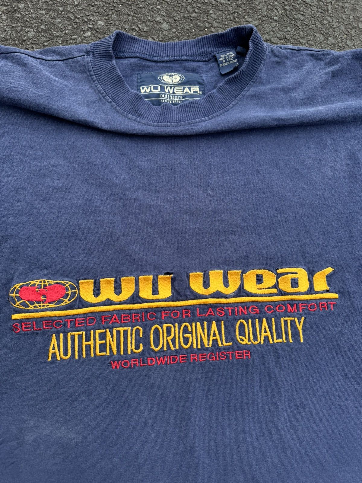 Rap Tees × Vintage × Wu-Tang Clan 1997 Wu-Tang Clan Wu Wear 90’s Vintage Rap Long Sleeve Size US XL / EU 56 / 4 - 9 Thumbnail