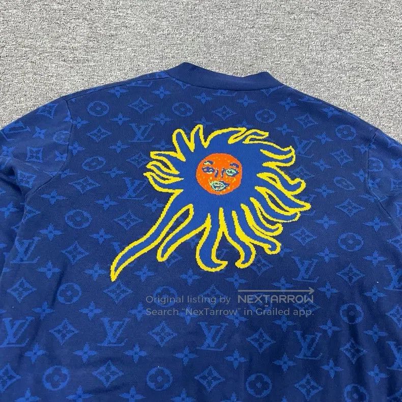 Louis Vuitton Louis Vuitton Yayoi Kusama Man-Printed Knitted Cardigan sh Size US S / EU 44-46 / 1 - 6 Thumbnail