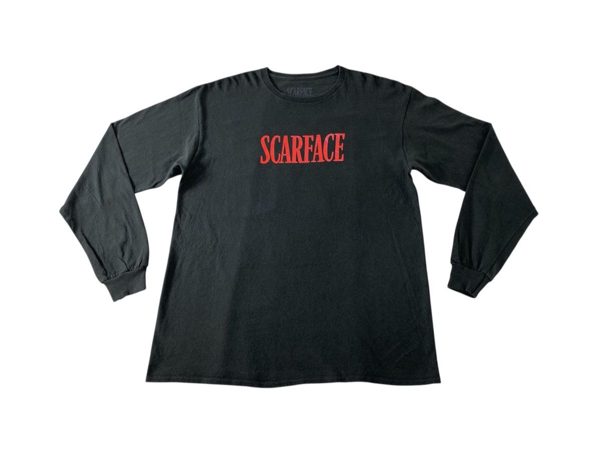 Other Scarface Tony Montana Big Logo Printed Longsleeve Tee Size US M / EU 48-50 / 2 - 2 Thumbnail