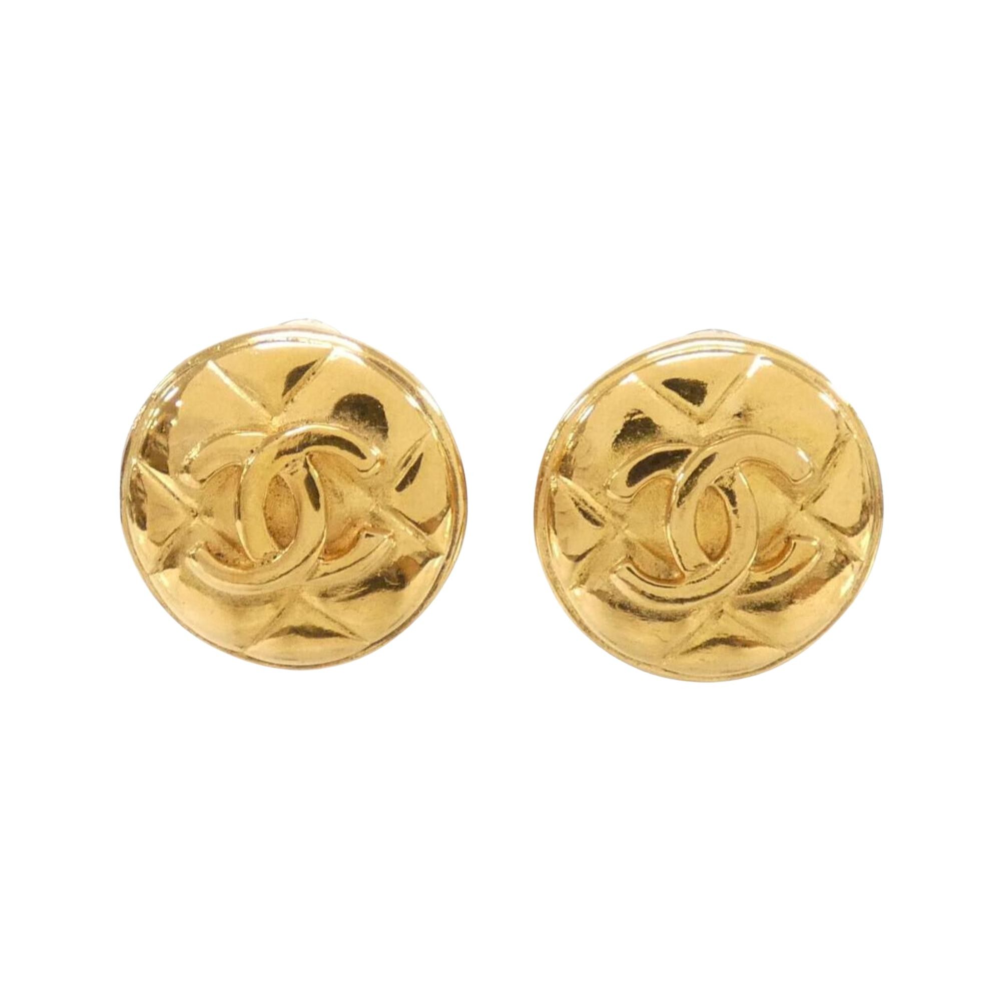 Chanel Chanel Coco Mark earring Size ONE SIZE - 1 Thumbnail