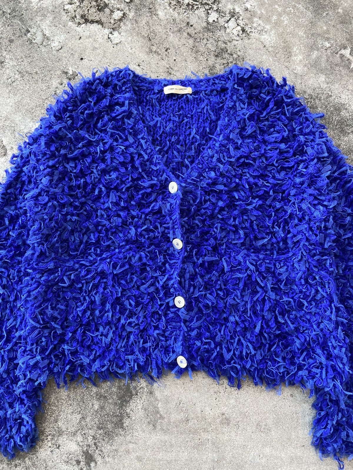 Comme des Garcons × Comme des Garcons Homme AD1989 Comme Des Garcons Shagy Cardigan Size US M / EU 48-50 / 2 - 4 Thumbnail