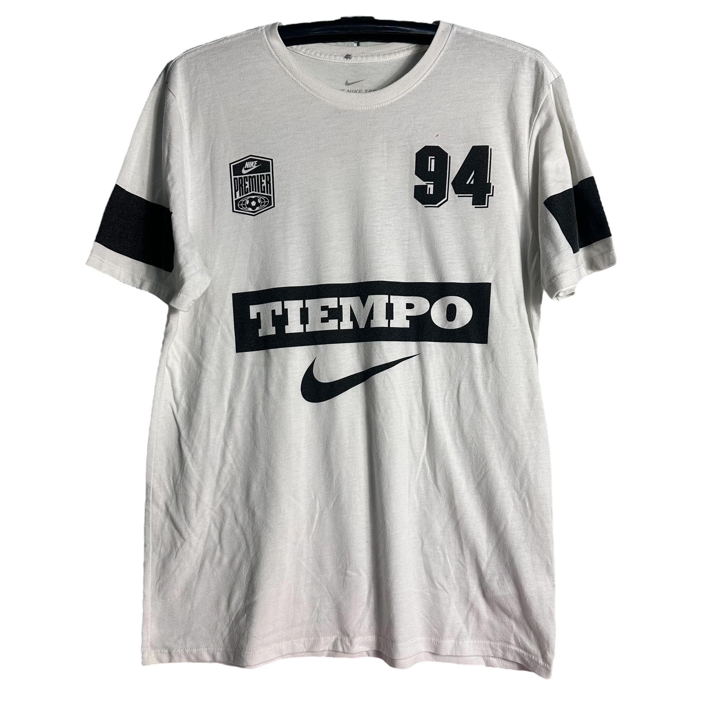 Nike 🔥RARE🔥Nike Soccer Tiempo 94 S/S T-shirt Size US L / EU 52-54 / 3 - 1 Thumbnail