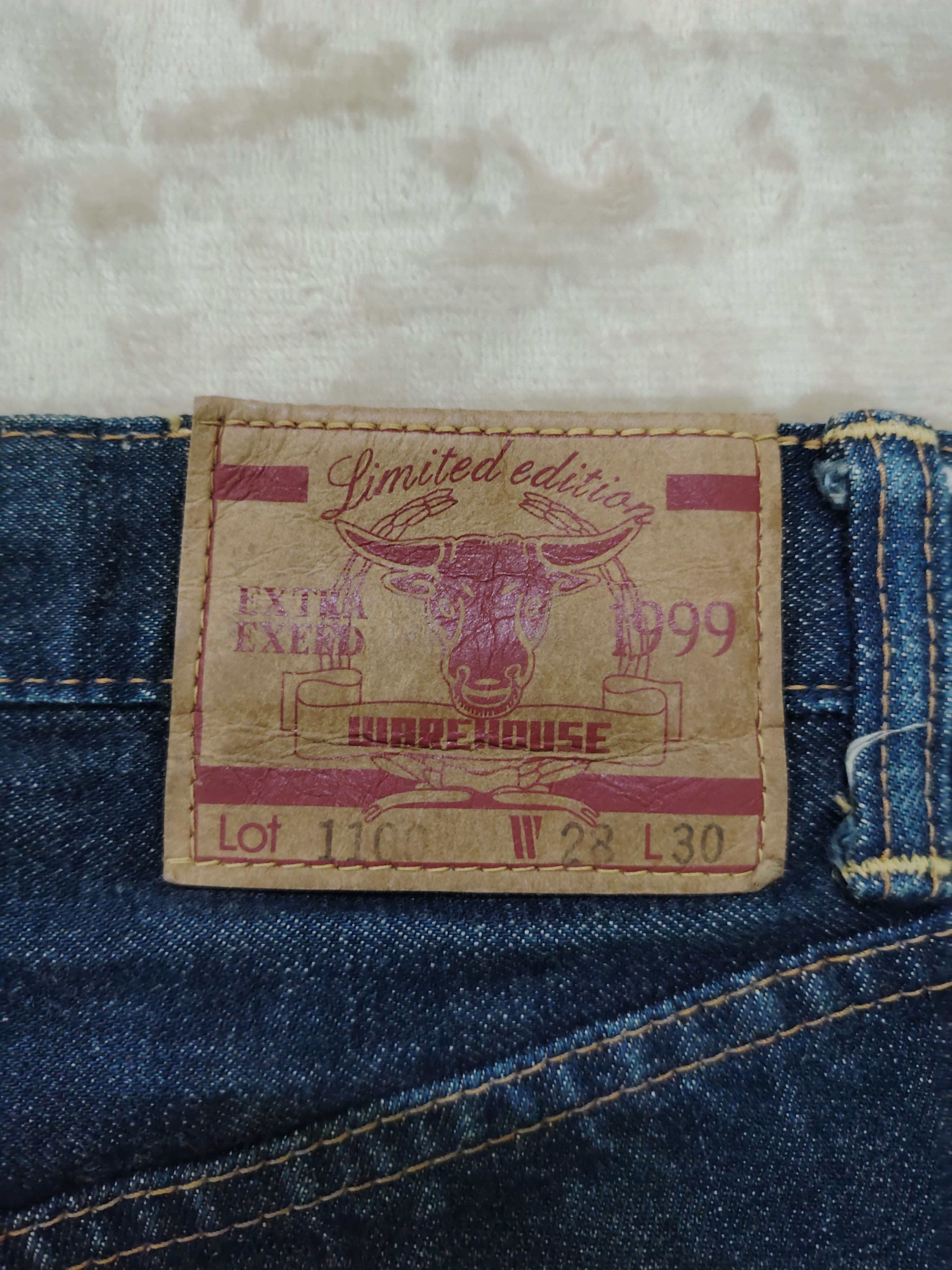 Warehouse & Co. Limited Edition Warehouse Japan Lot 1100 Selvedge Size US 27 - 8 Thumbnail