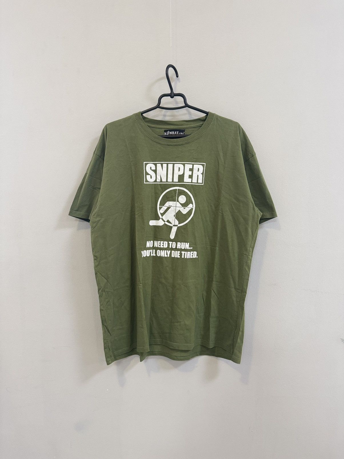 Vintage Vintage Sniper Funny Art T Shirt Public Enemy Terror Size US XL / EU 56 / 4 - 1 Thumbnail