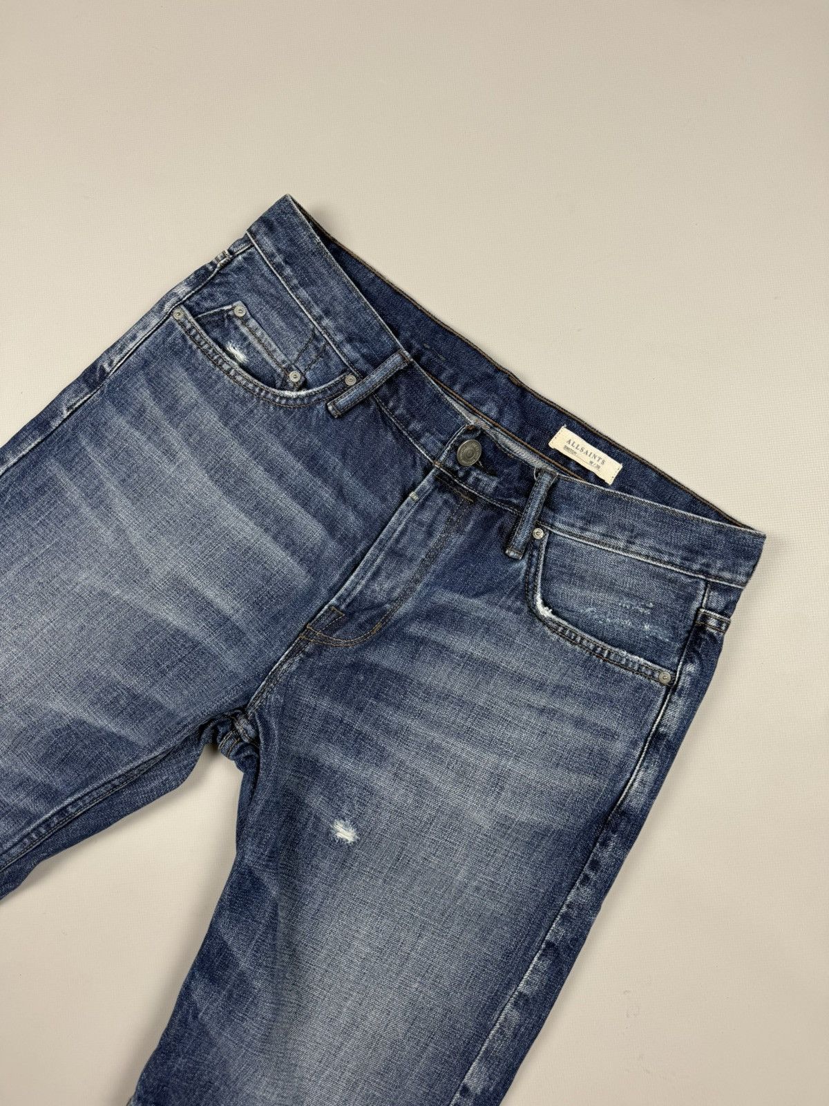 Allsaints Allsaints Horton Switch Men’s Denim Shorts Size 30 / S Size US 30 / EU 46 - 4 Thumbnail