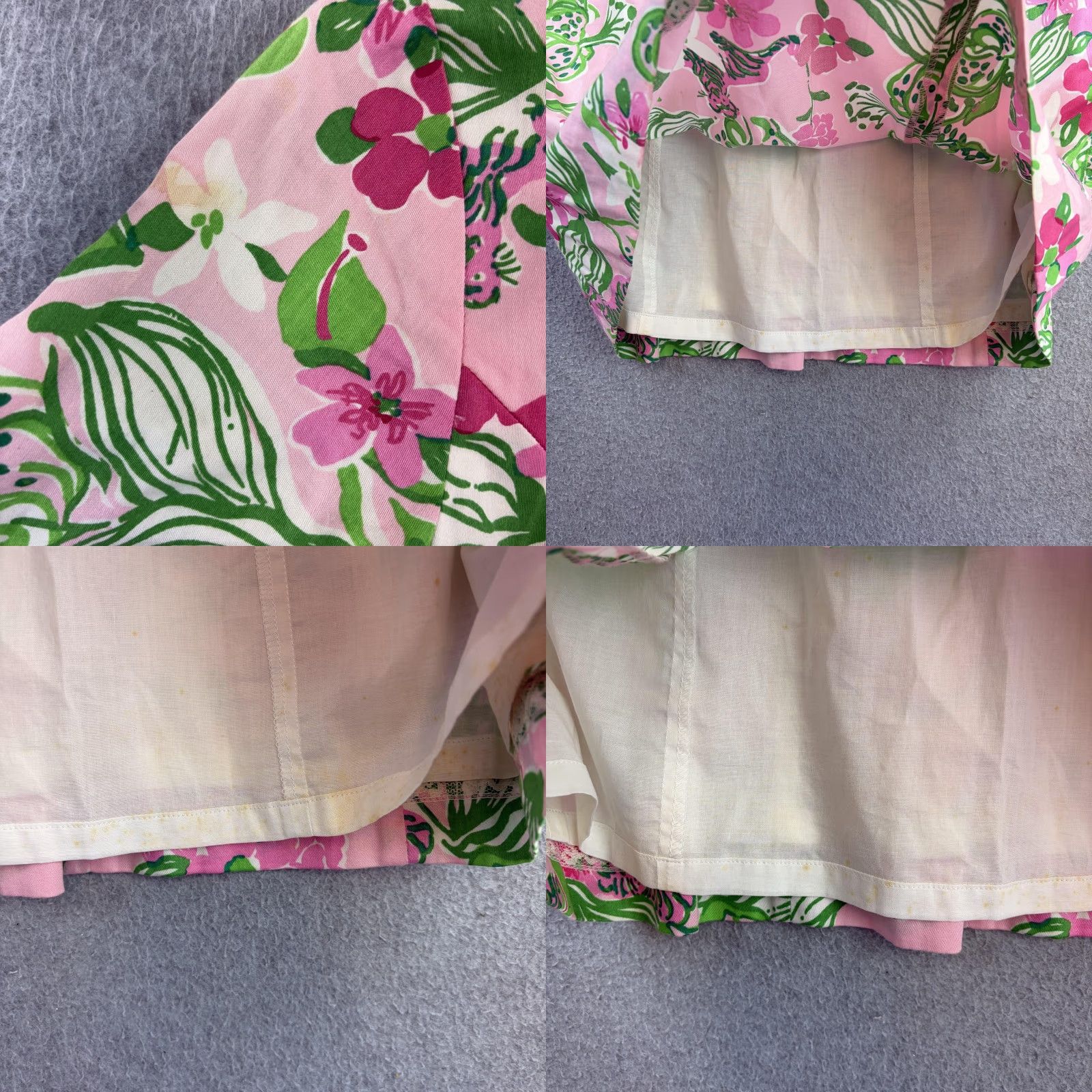 Lilly Pulitzer Lilly Pulitzer Jubilee Dress Womens 0 Pink Floral Ruffle Short Sleeve Shift Lined Jubilee Brand Womens 0 Pink Floral Dress Size XS / US 0-2 / IT 36-38 - 9 Thumbnail
