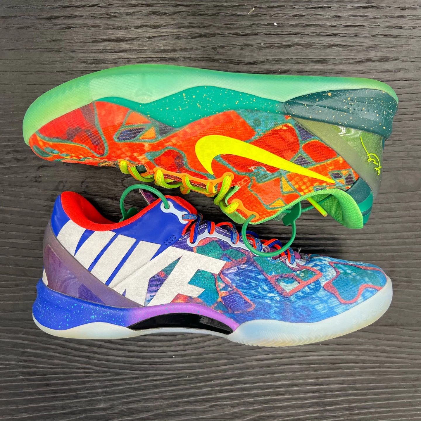 Nike Nike KD8 Low Yin Yang Orange Blue US 40.5 Size US 7.5 / EU 40-41 - 3 Thumbnail