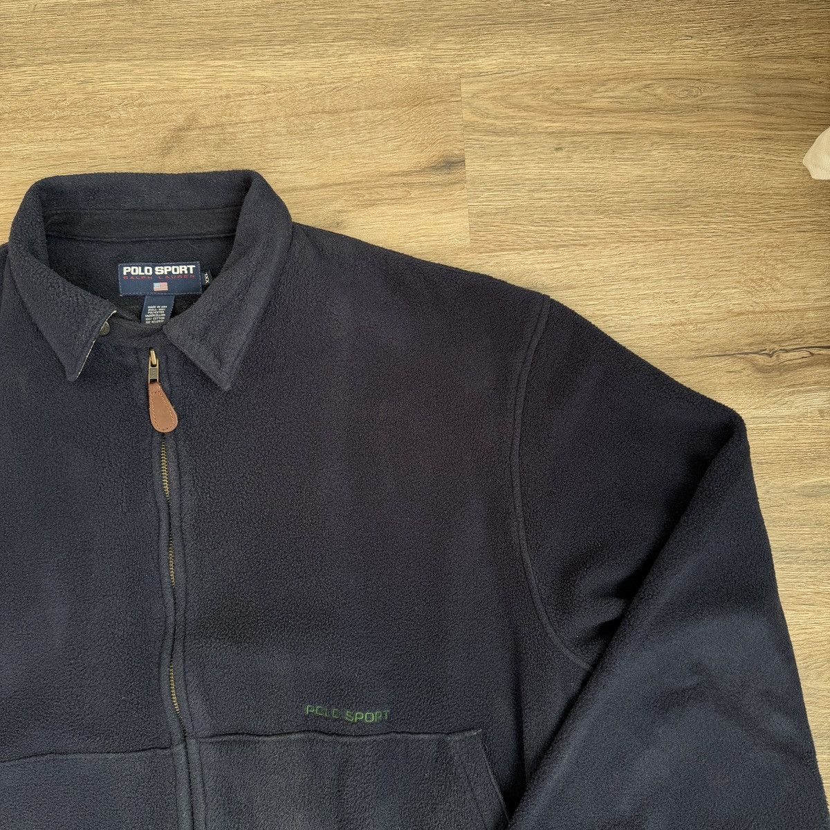 Polo Ralph Lauren Vintage Polo Sport Ralph Lauren Full Zip Size US XXL / EU 58 / 5 - 2 Thumbnail