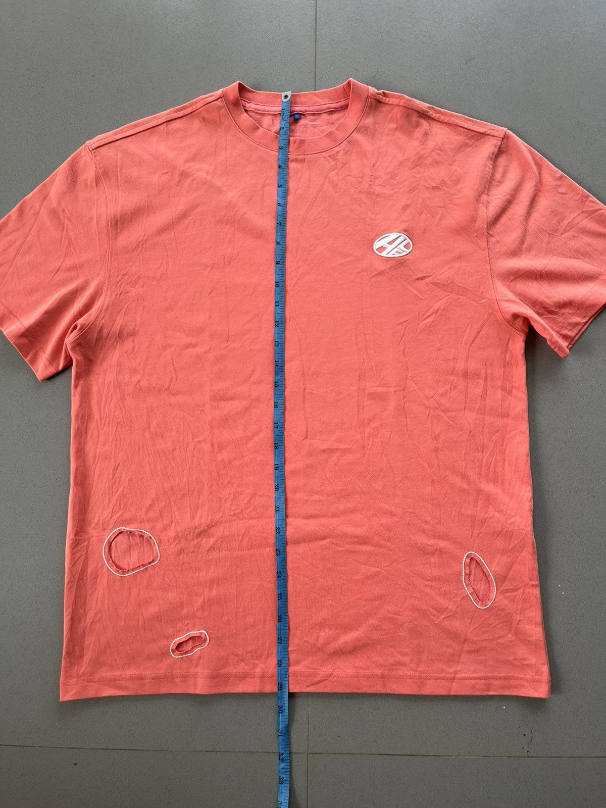 Ader Error SS2022 Ader Error Distressed Sawn Hole Model T-Shirt Size US L / EU 52-54 / 3 - 17 Thumbnail