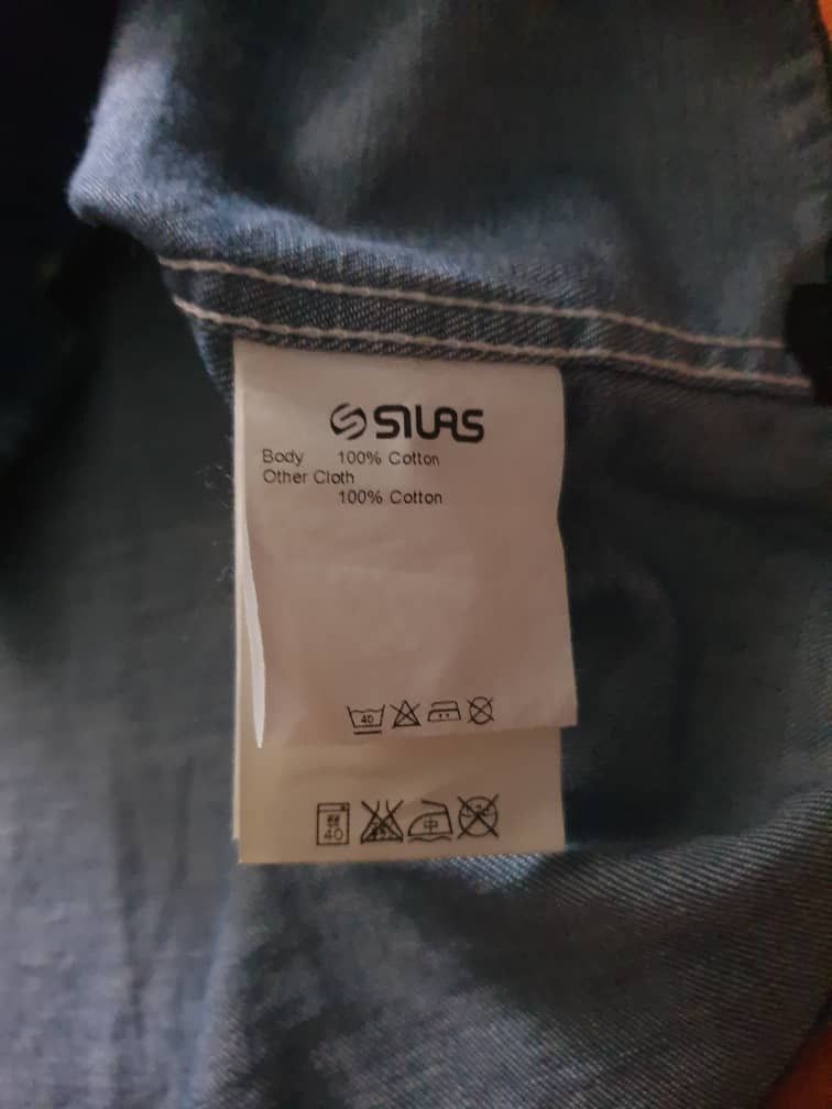 Japanese Brand 💥SILAS Japanese brand harajuku blue colour hoodie chambray Size US M / EU 48-50 / 2 - 3 Thumbnail