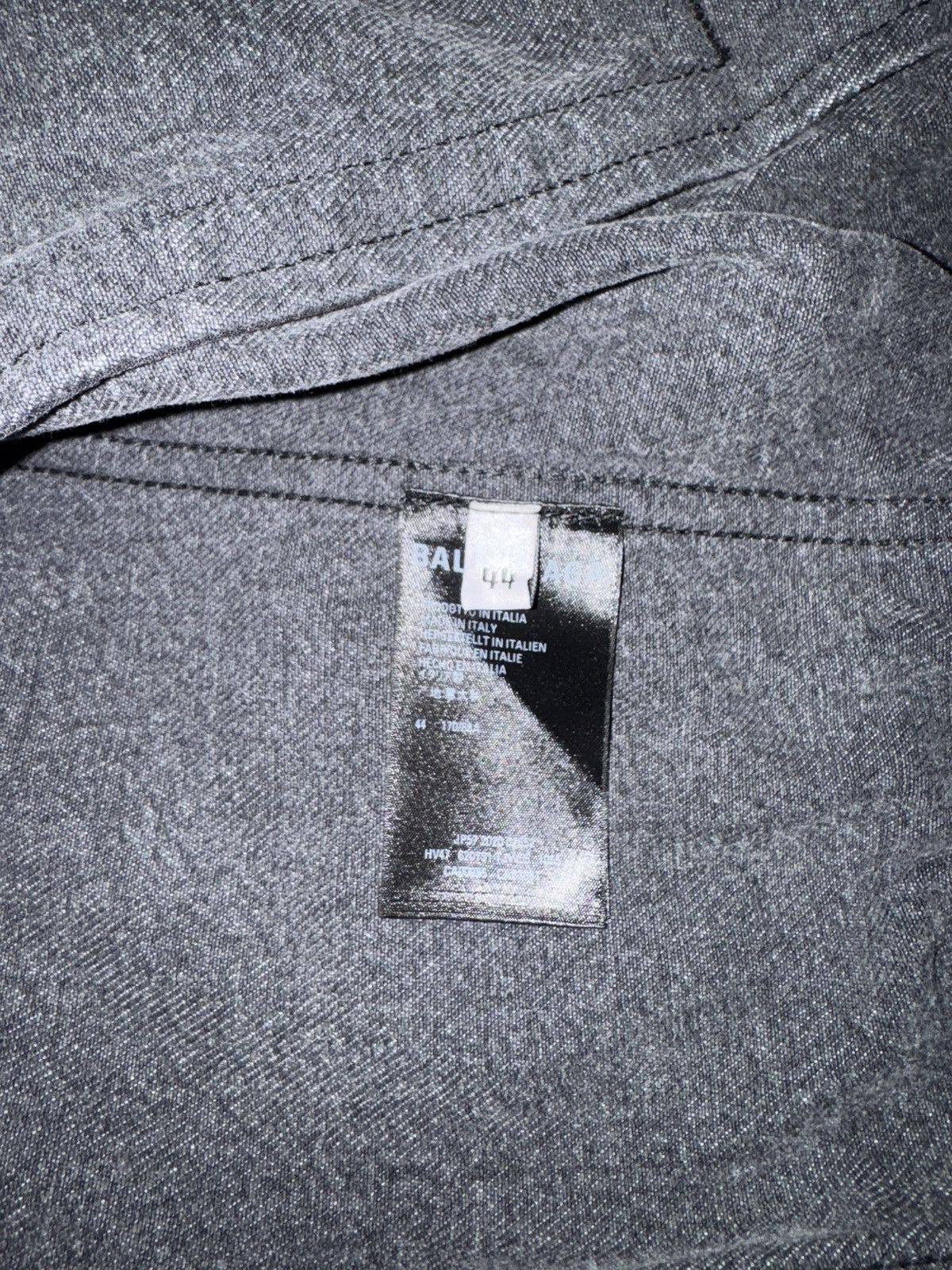 Balenciaga Camo denim jacket (made in Italy) Size US S / EU 44-46 / 1 - 6 Thumbnail