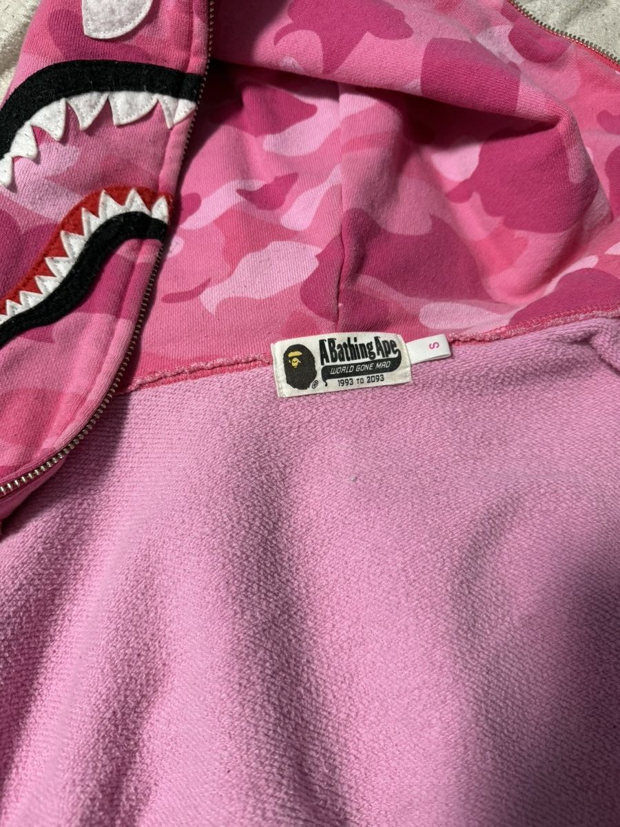 Bape BAPE Camo Cropped Full Zip Hoodie Size S / US 4 / IT 40 - 3 Thumbnail
