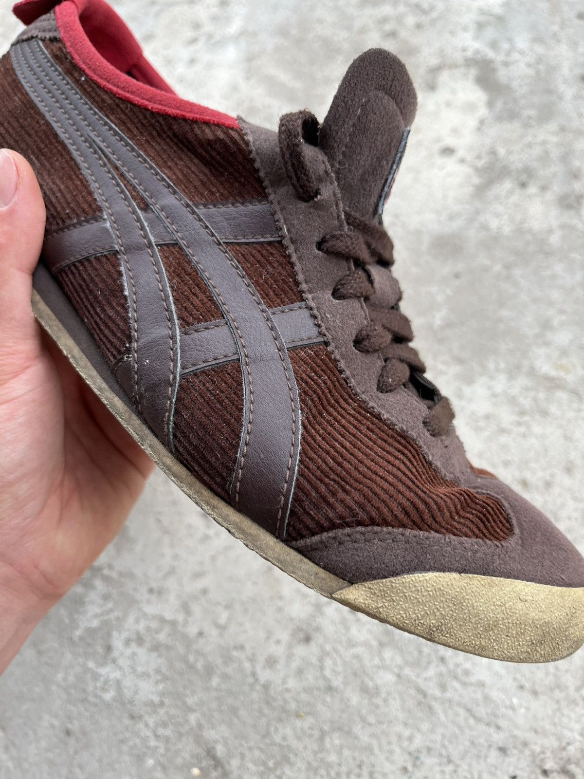 Asics × Onitsuka Tiger Asics by Onitsuka Tiger Mexico 66 Corduroy Brown Sneakers Size US 8 / EU 41 - 8 Thumbnail