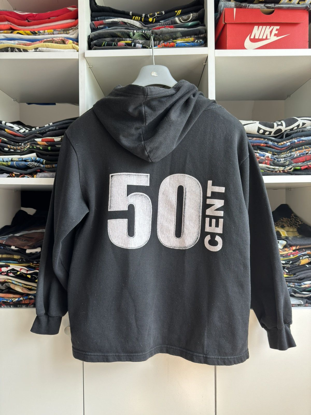 50 Cent Vintage 50 Cent The Massacre Printed Rap Band Hoodie Size US M / EU 48-50 / 2 - 5 Thumbnail