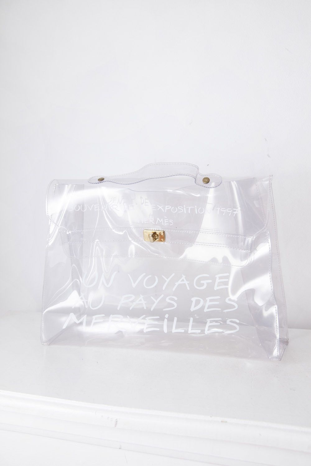 Hermes 1997 transparent Kelly 35 bag Size ONE SIZE - 2 Thumbnail