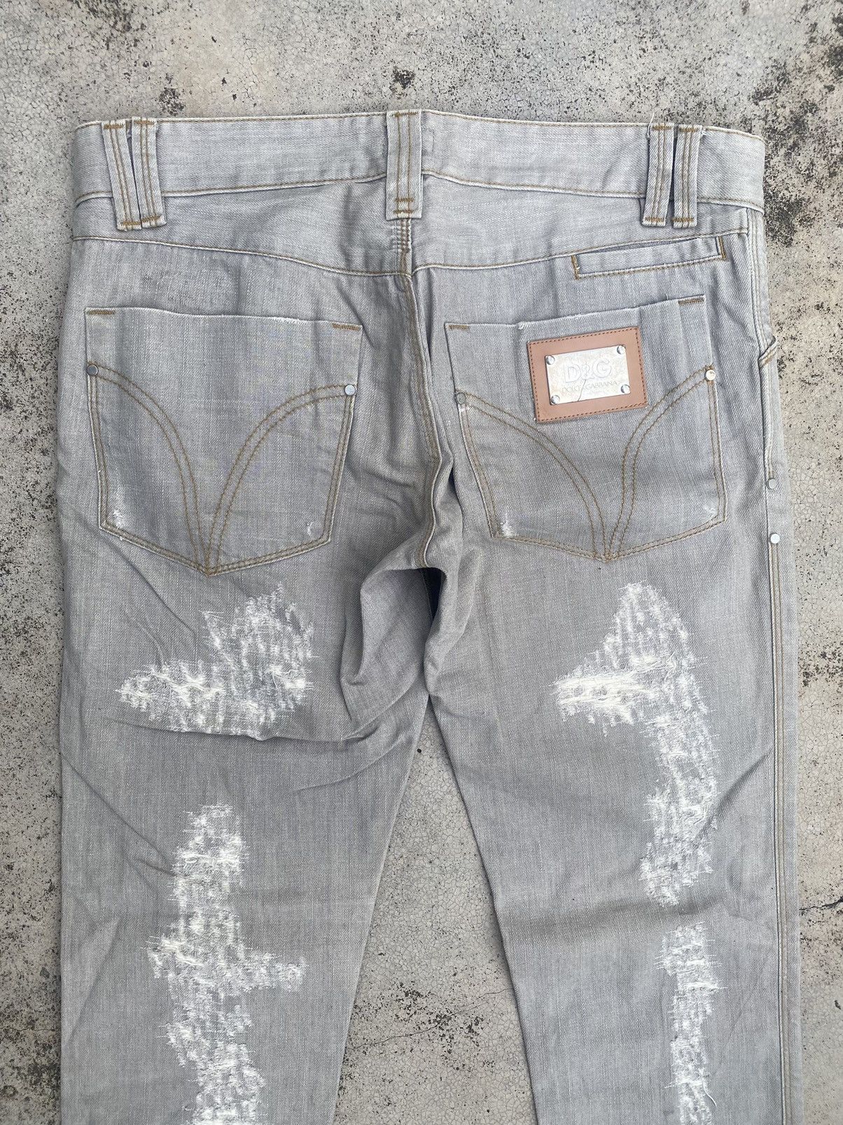 Designer × Dolce & Gabbana Dolce & Gabbana Boro Slim Fit Jeans Size US 32 / EU 48 - 13 Thumbnail