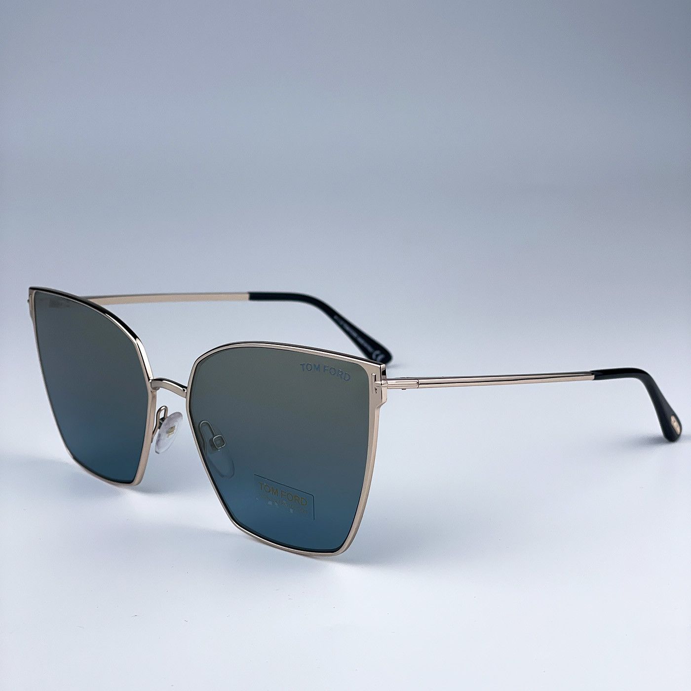 Tom Ford NEW Tom Ford FT0653/S 28V Metal Cat Eye Women Sunglasses Size ONE SIZE - 6 Thumbnail