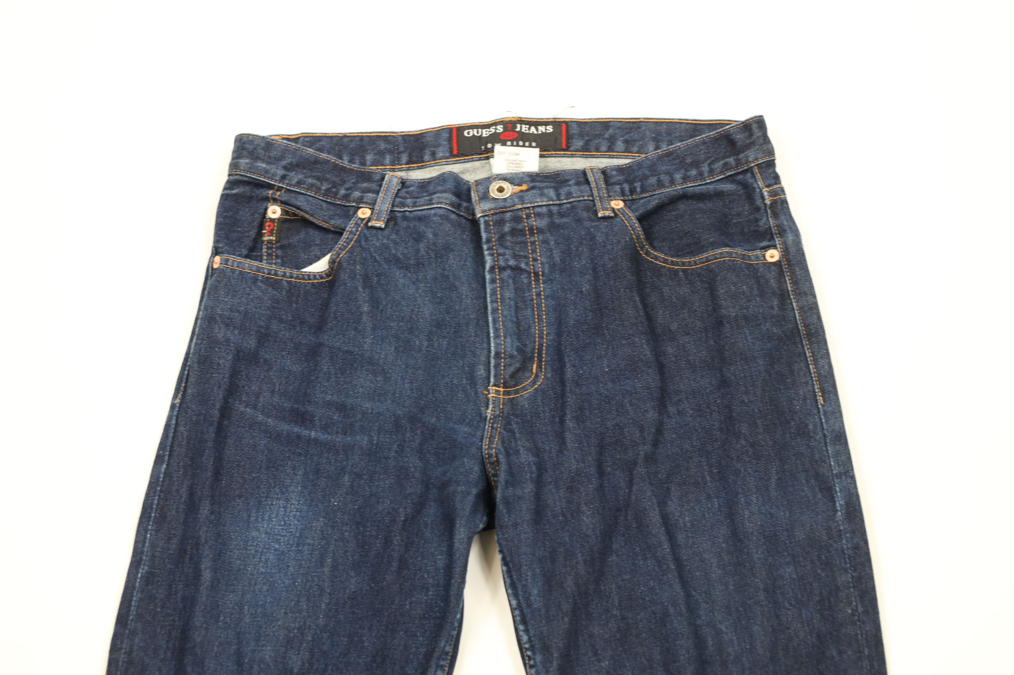 Guess Vintage 90s Guess Low Rider Straight Leg Denim Jeans USA Size US 31 - 2 Thumbnail