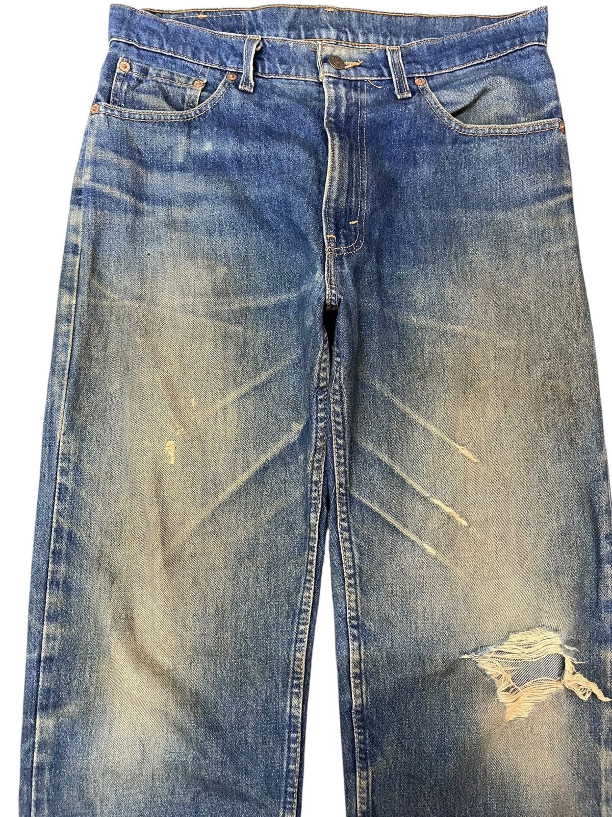Levi's Vintage Clothing Vintage Levi’s 510 Mudwash Distressed Denim Size US 32 / EU 48 - 2 Thumbnail