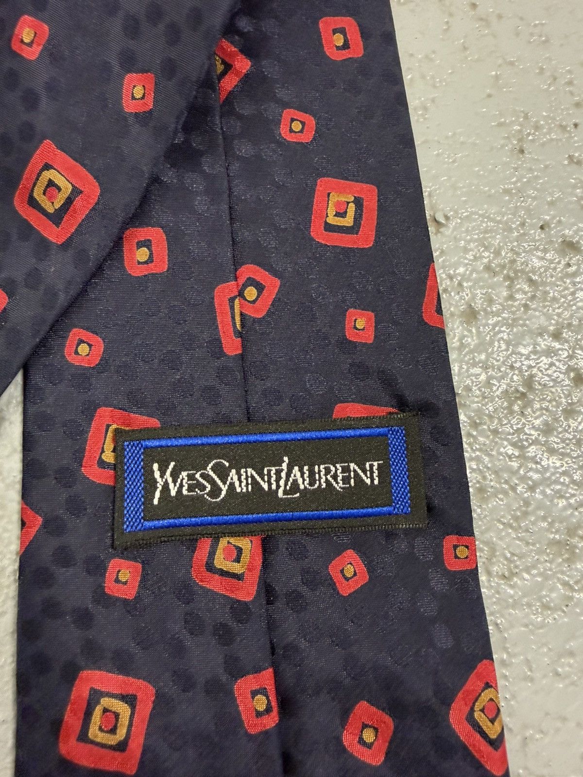 Yves Saint Laurent Vintage Yves Saint Laurent Silk Tie Size ONE SIZE - 7 Thumbnail