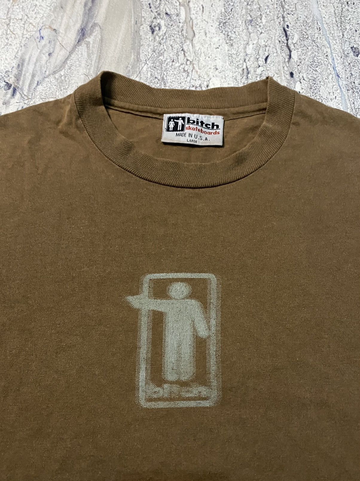 Blind Skateboards RARE 1990s Bitch Skateboards Tshirt, Birdhouse Hook-ups Flip Size US M / EU 48-50 / 2 - 2 Thumbnail