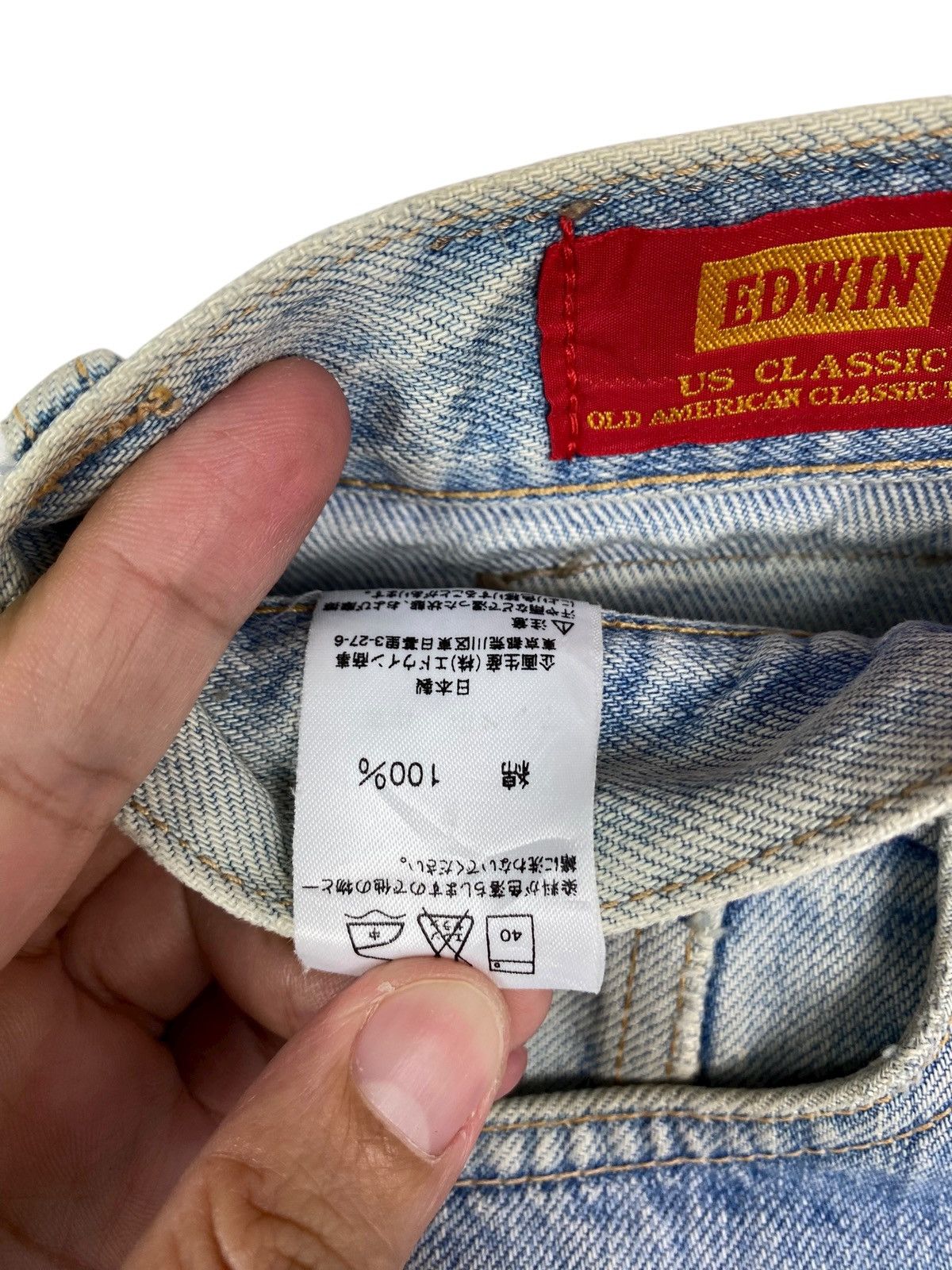 Edwin Rare‼️ Vintage Edwin Us Classic Jeans Made in Japan Size US 29 - 10 Thumbnail